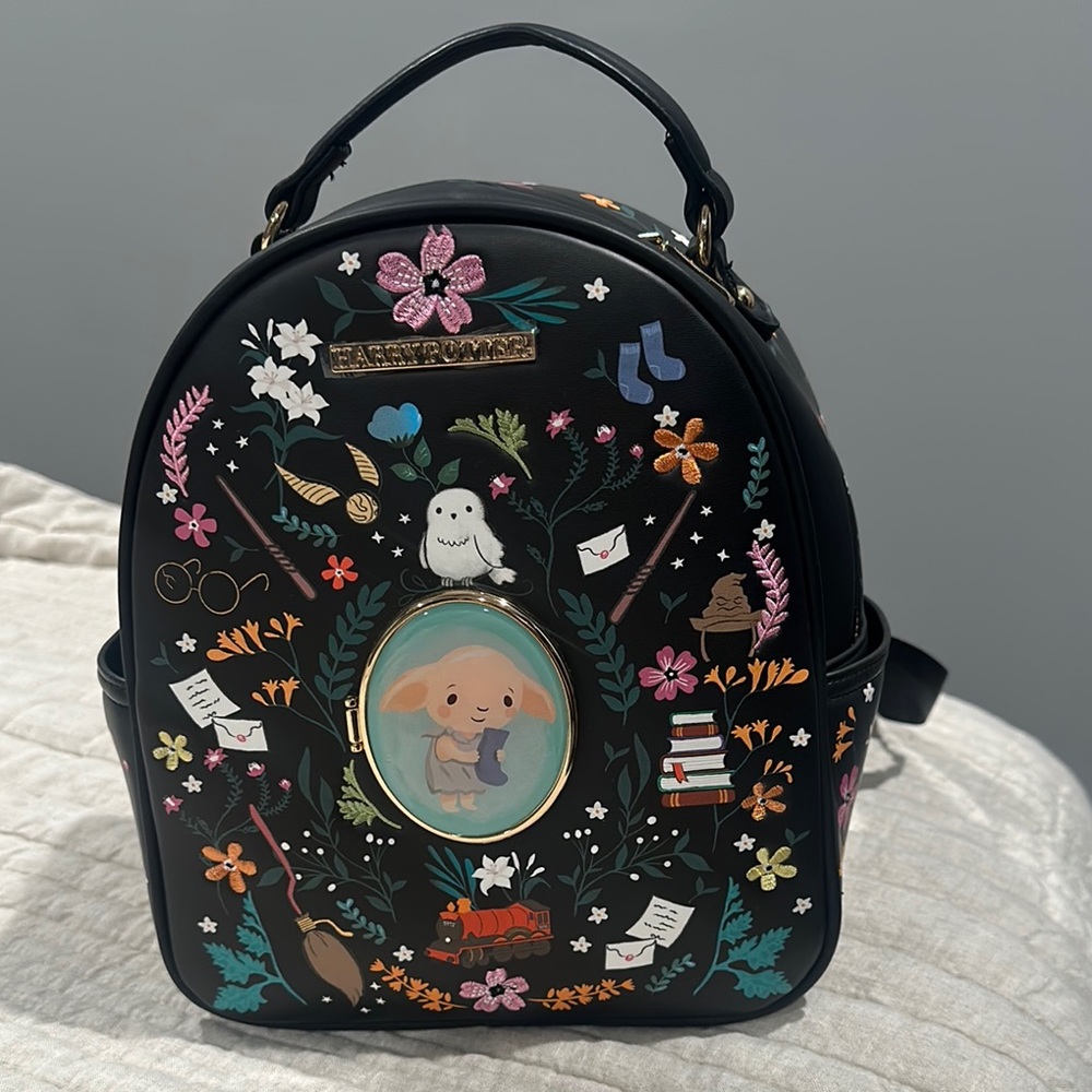 Loungefly Black Harry Potter Backpack